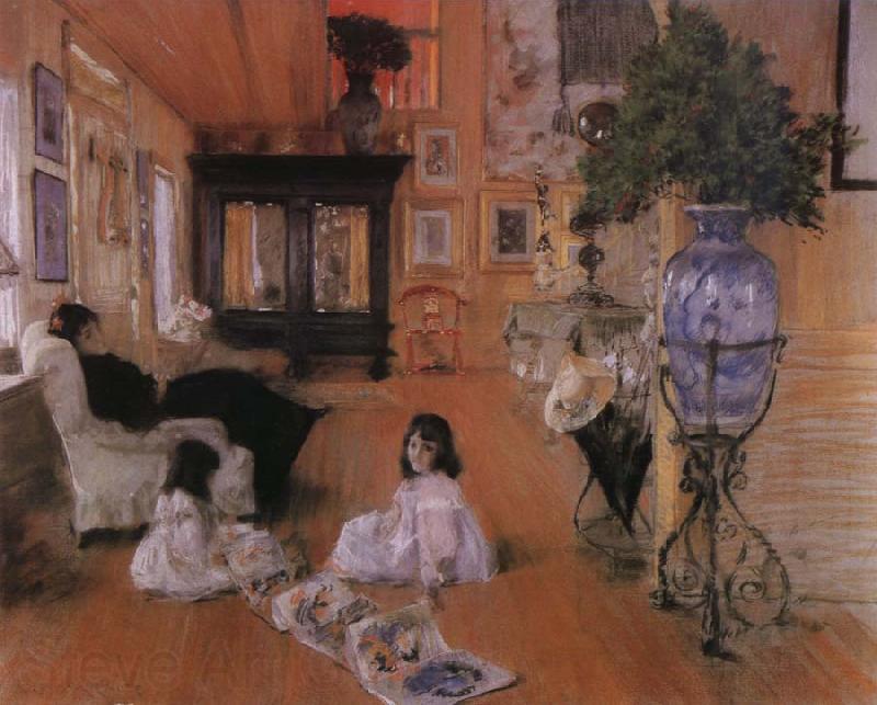 William Merritt Chase Hall France oil painting art